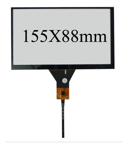 Touch Screen 6.2 Capacitivo Central Multimídia 6 Vias Gt911